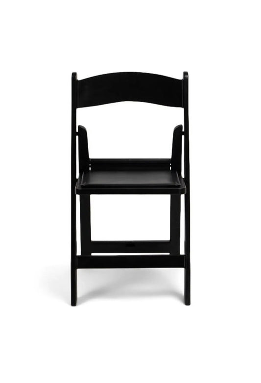 Resin Black  Folding Chair (Box of 4)