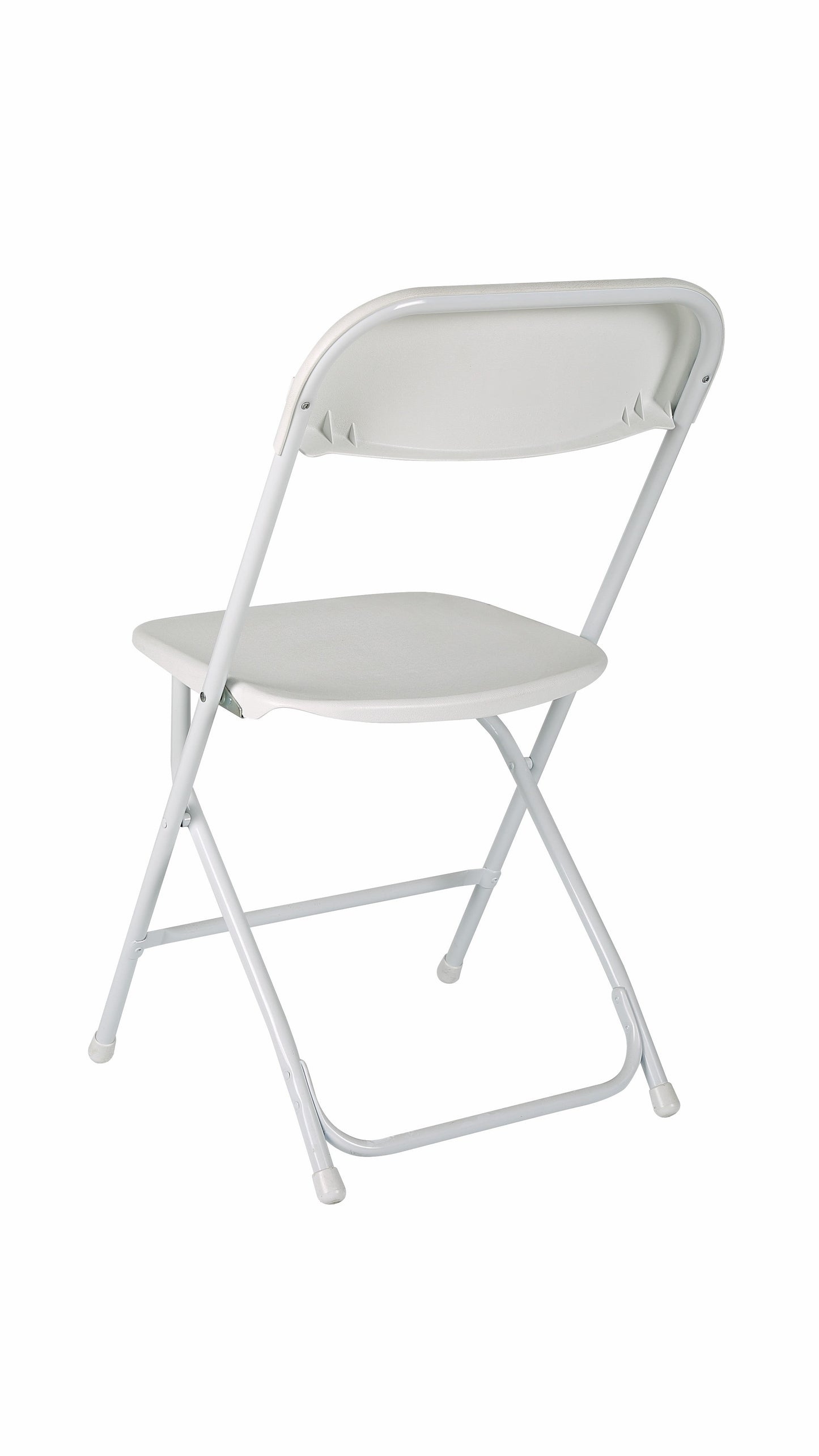 | SPECIAL DEAL | Heavy Duty White Plastic Folding Chairs (Box of 8)