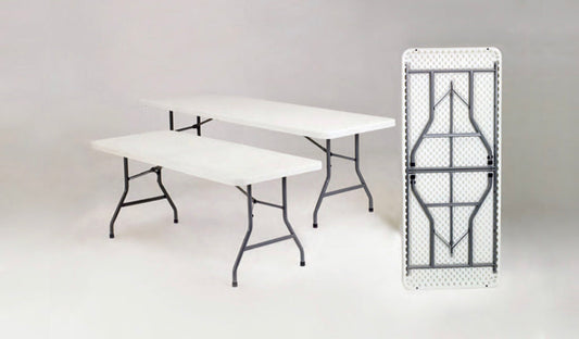 | SPECIAL DEAL |  8Ft Plastic Rectangular Folding Tables